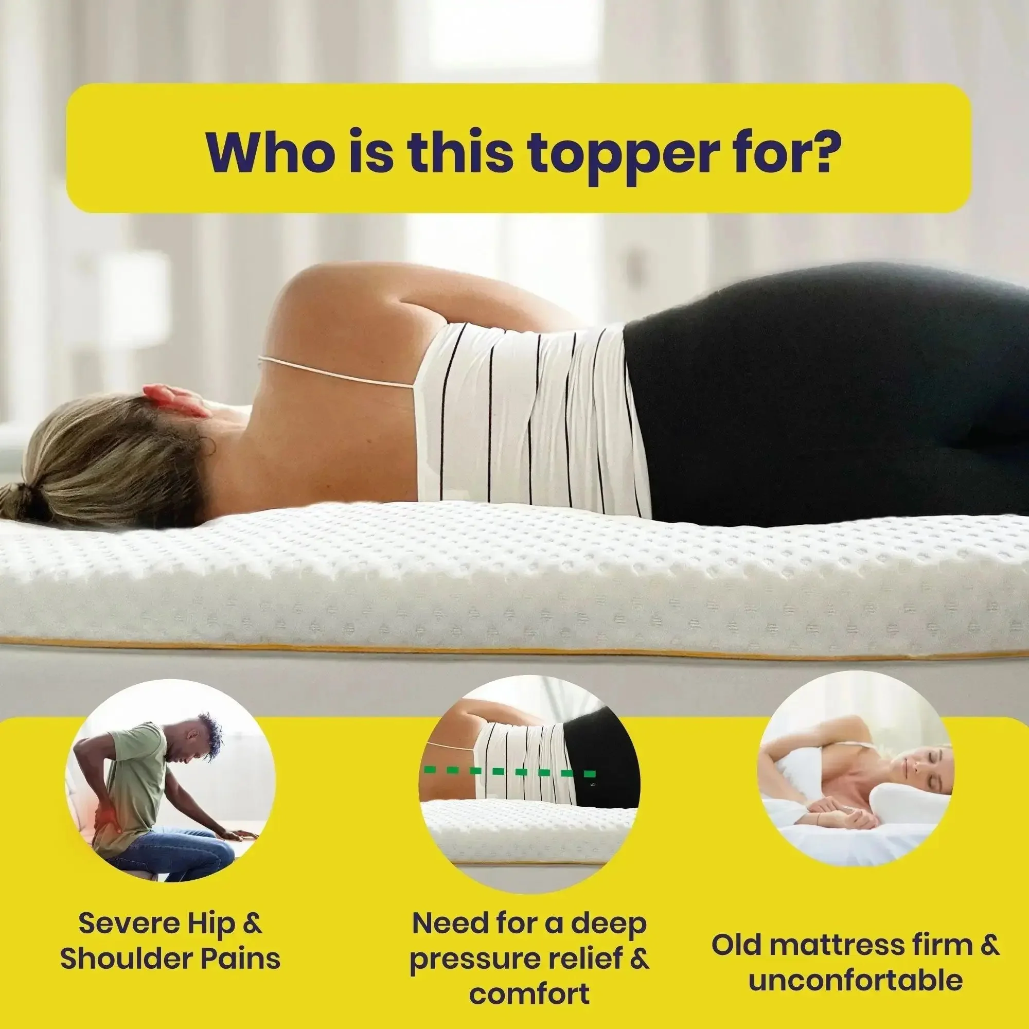 Brightr® Aurora Deluxe mattress topper Refurbished - Image 4