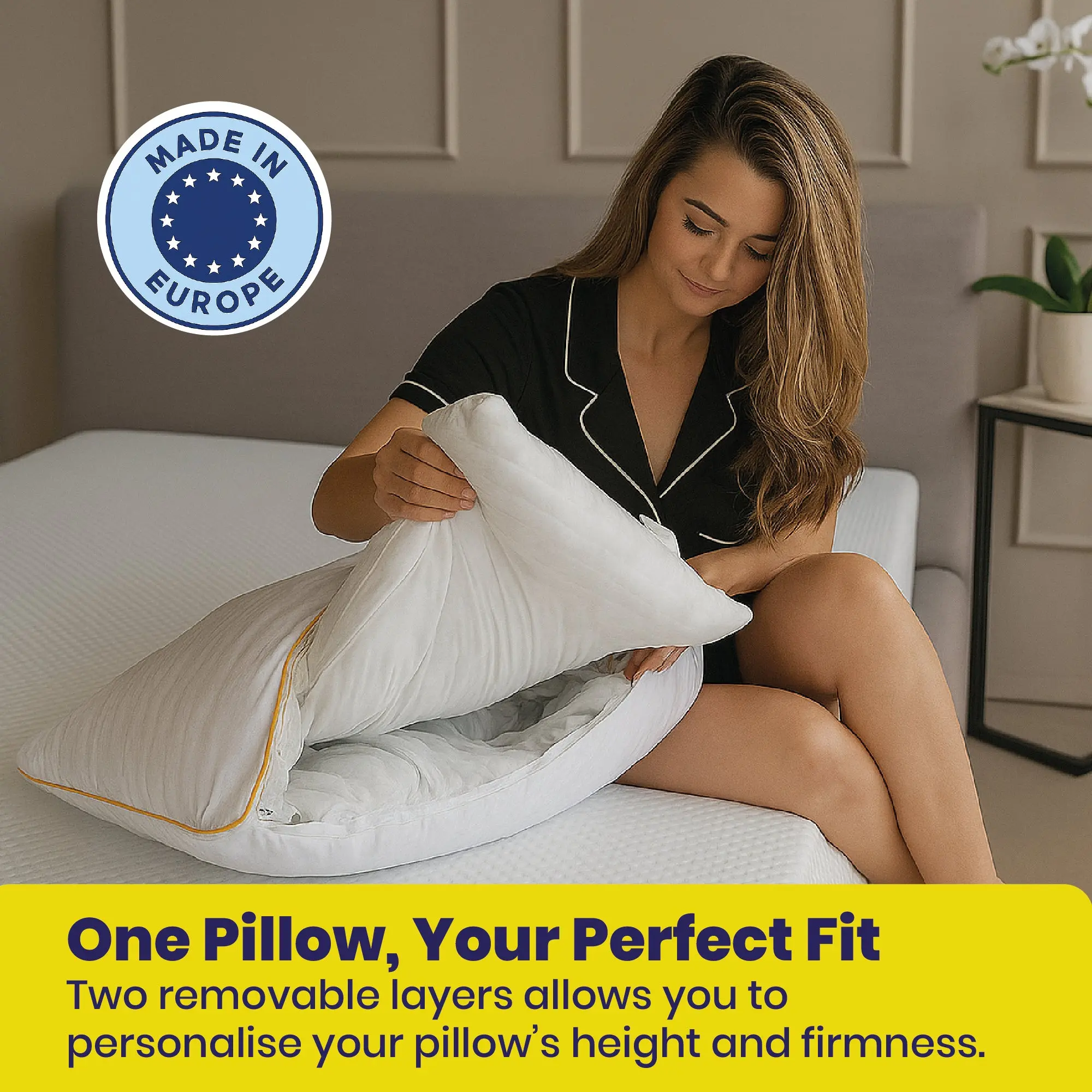 Brightr® Stella Hybrid Neck Support pillow - Image 10