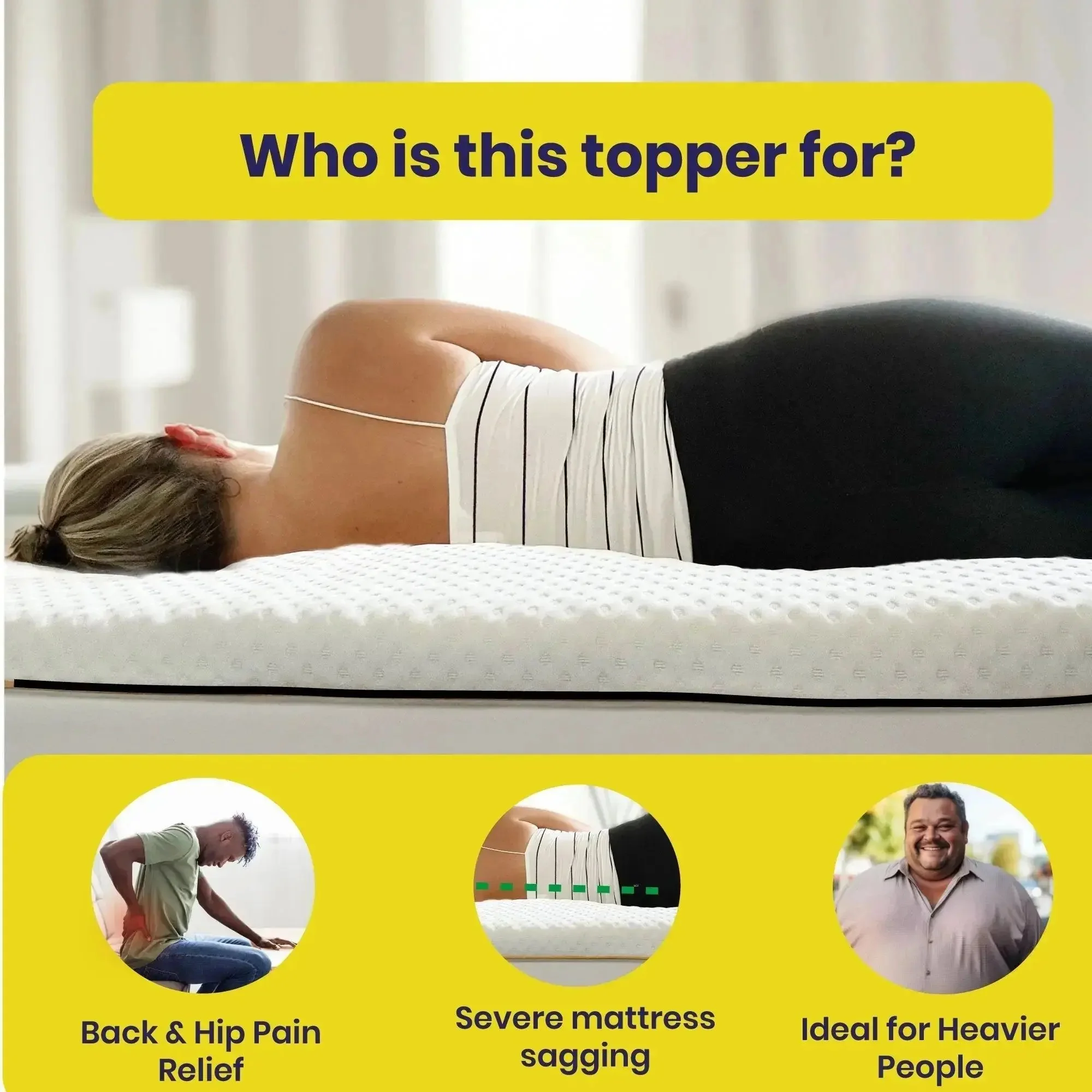 Brightr®  Titan Deluxe Mattress Topper Refurbished - Image 7